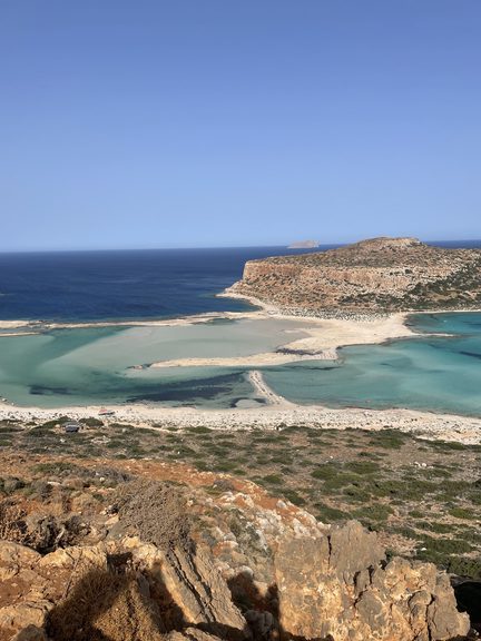Balos Lagoon on a Western Crete road trip