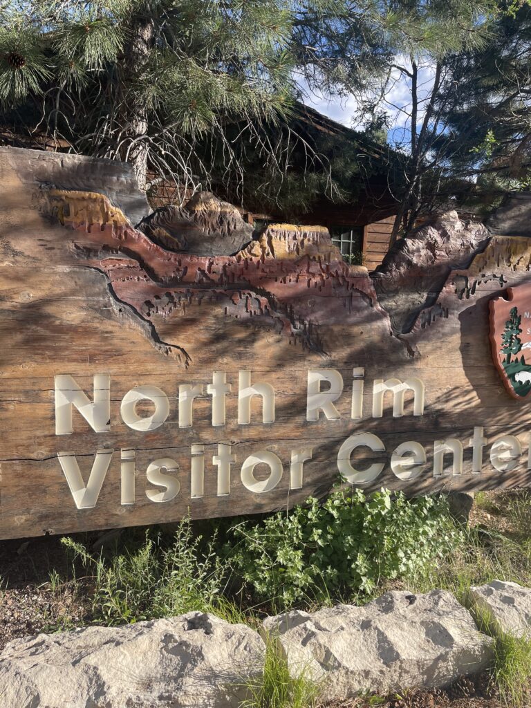 North Rim Visitor Center at Grand Canyon National Park in Arizona.